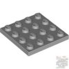 Lego Plate 4 X 4, Light bluish gray