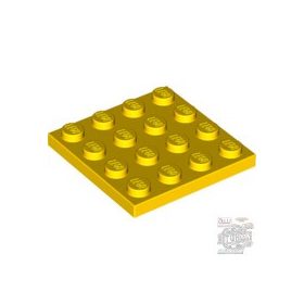 Lego Plate 4 X 4, Yellow
