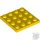 Lego Plate 4 X 4, Yellow