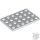 Lego Plate 4 X 6, White