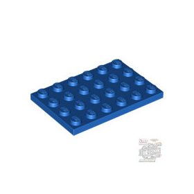 Lego Plate 4 X 6, Blue