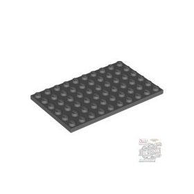 Lego Plate 6X10, Dark bluish gray
