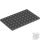 Lego Plate 6X10, Dark bluish gray
