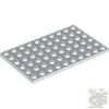 Lego Plate 6 X 10, White