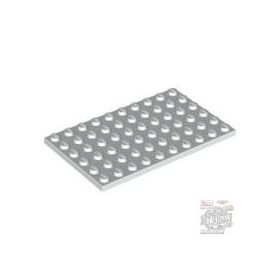 Lego Plate 6 X 10, White