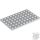 Lego Plate 6 X 10, White