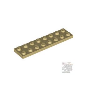 Lego Plate 2 X 8, Tan