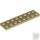 Lego Plate 2 X 8, Tan