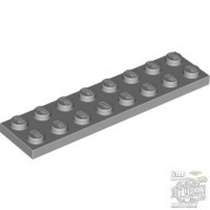 Lego Plate 2X8, Light grey