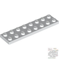 Lego Plate 2X8, White