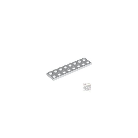 Lego Plate 2X8, White