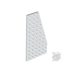 Lego Wedge, Plate 12 x 6 Right, White