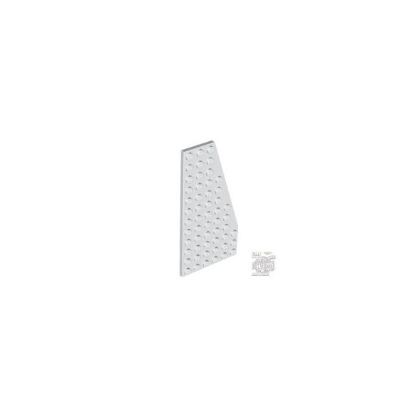 Lego Right Wing 6X12, White