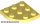 Lego Plate, Round Corner 3 x 3, Bright light yellow