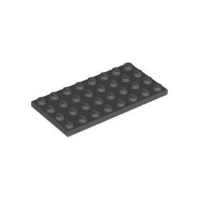 Lego Plate 4 X 8, Dark bluish gray
