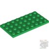 Lego Plate 4 x 8, Green