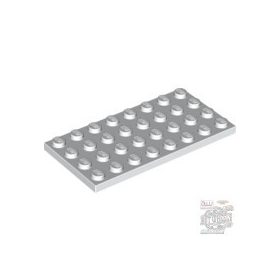 Lego Plate 4 X 8, White