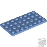 Lego Plate 4X8, Medium blue
