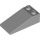 Lego ROOF TILE 2X4X1, 18°, Light grey