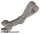 Lego Arm Mechanical, Battle Droid, Flat silver