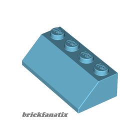 Lego Slope 45 2 x 4, Medium azure