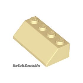 Lego Slope 45 2 x 4, Tan
