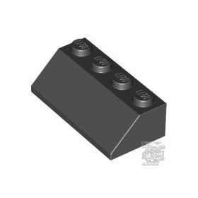 Lego Roof Tile 2X4/45°, Black