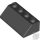 Lego Roof Tile 2X4/45°, Black