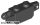 Lego Hinge Brick 1 x 2 Locking with 1 Finger Vertical End and 2 Fingers Vertical End, Black