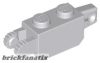 Lego Hinge Brick 1 x 2 Locking with 1 Finger Vertical End and 2 Fingers Vertical End, Light bluish gray