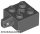 Lego Hinge Brick 2 x 2 Locking with 1 Finger Vertical and Axle Hole, Dark bluish gray