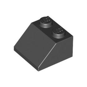Lego ROOF TILE 2X2/45°, Black