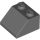 Lego ROOF TILE 2X2/45°, Dark grey