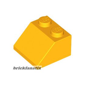 Lego ROOF TILE 2X2/45°, Flame yellowish orange