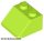 Lego ROOF TILE 2X2/45°, Lime