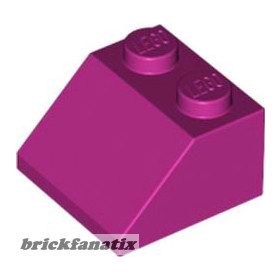Lego ROOF TILE 2X2/45°, Magenta