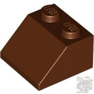 Lego ROOF TILE 2X2/45°, Reddish brown