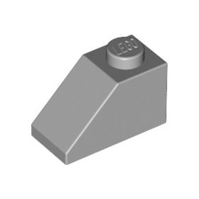 Lego Slope 45 2 x 1, Light bluish gray