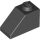 Lego ROOF TILE 1X2/45°, Black