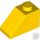 Lego ROOF TILE 1X2/45°, Bright yellow