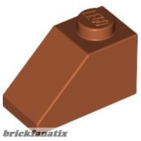Lego ROOF TILE 1X2/45°, Dark orange