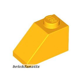 Lego Slope 45 2 x 1, Flame yellowish orange