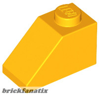 Lego Slope 45 2 x 1, Flame yellowish orange
