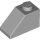 Lego ROOF TILE 1X2/45°, Light grey