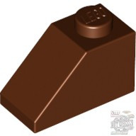 Lego ROOF TILE 1X2/45°, Reddish brown