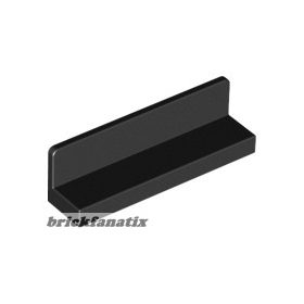 Lego Panel 1 x 4 x 1, Black