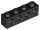 Lego Brick, Modified 1 x 4 with Studs on Side, Black