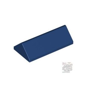 Lego RIDGED TILE 2X4/45°, Earth blue