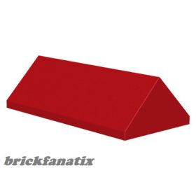 Lego Slope 45 2 x 4 Double, Bright red