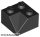 Lego Slope 45 2 x 2 Double Concave, Black